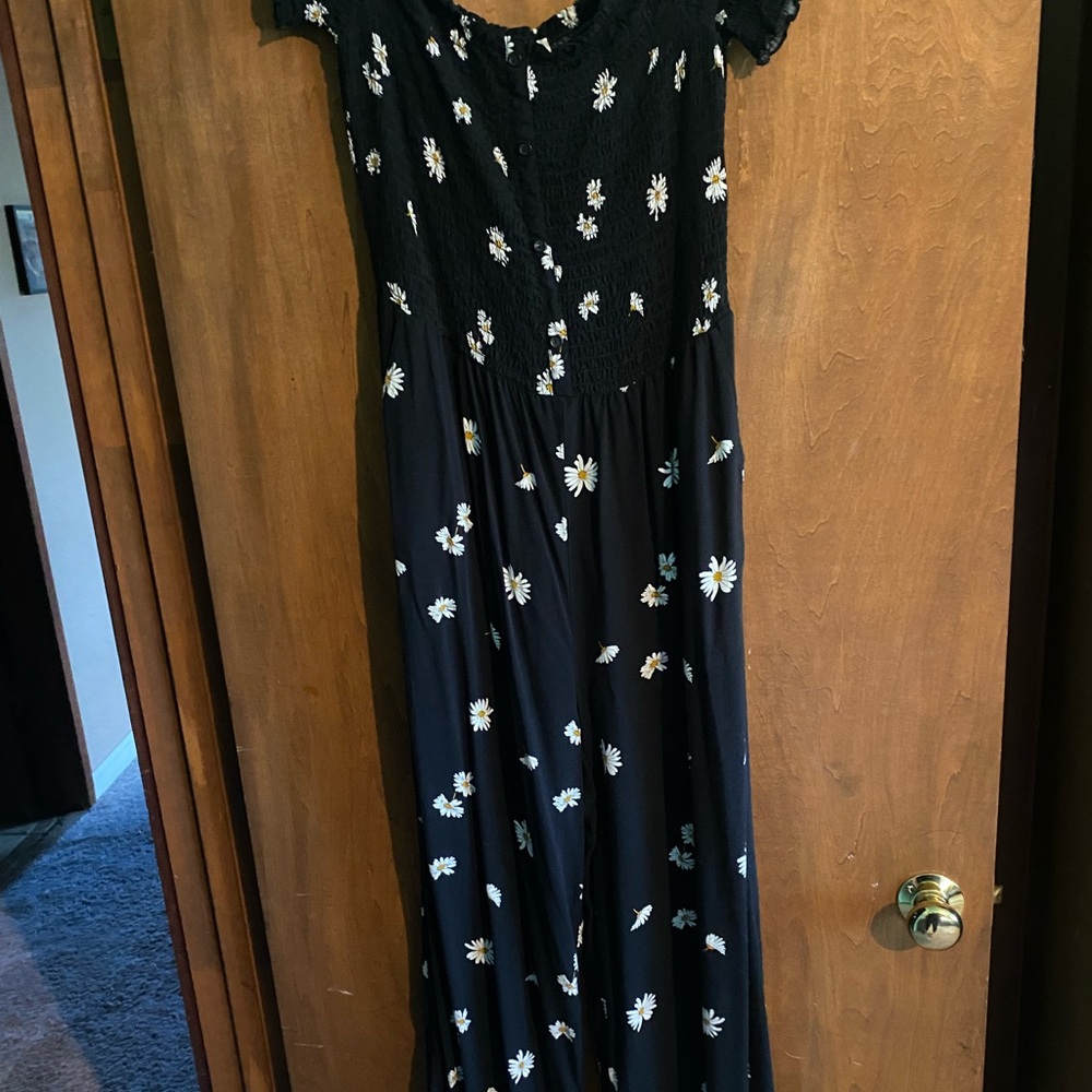 Floral Off-Shoulder Jumpsuit